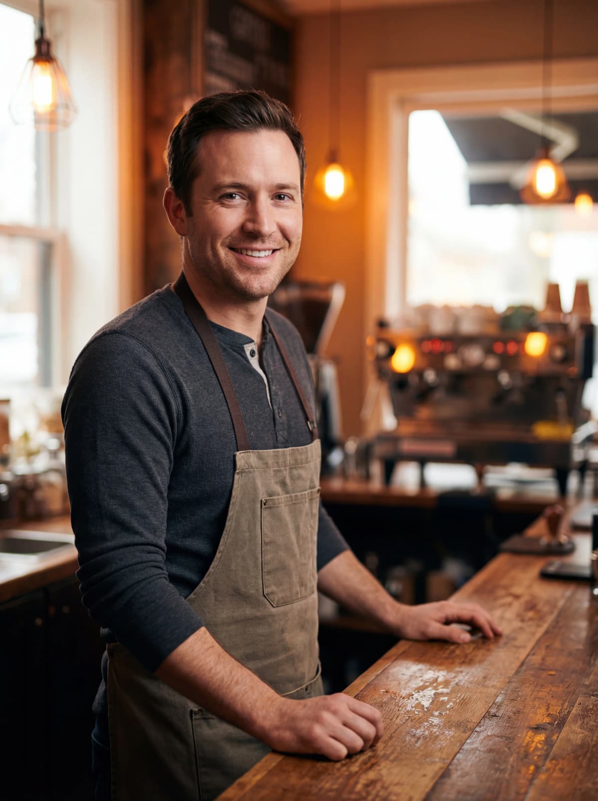 Successful small business owner